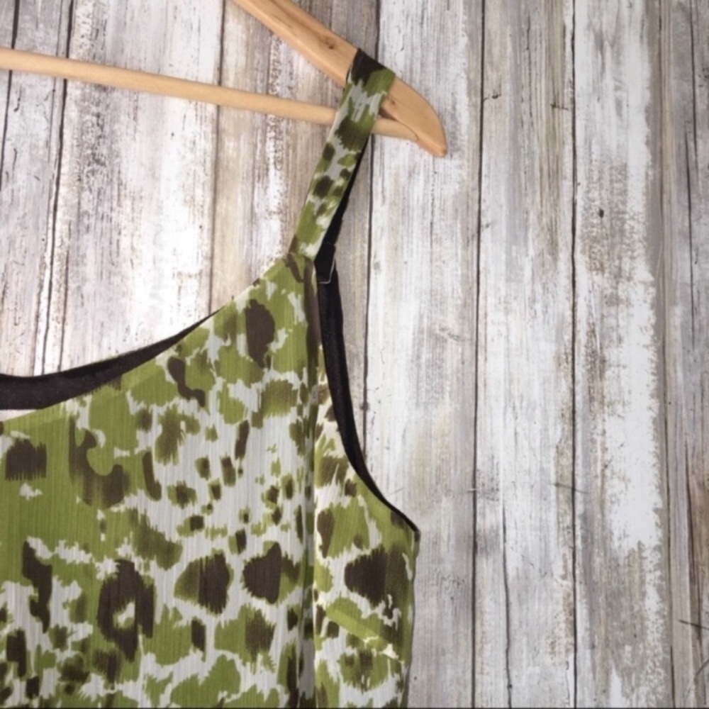 Tahari Printed Tank - Picture 3 of 4